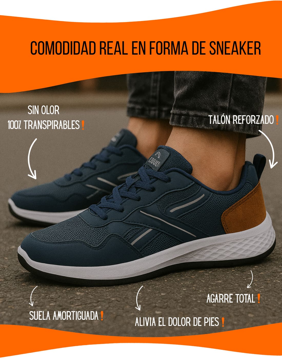 SALCKER™ STRIDE | HOMBRE