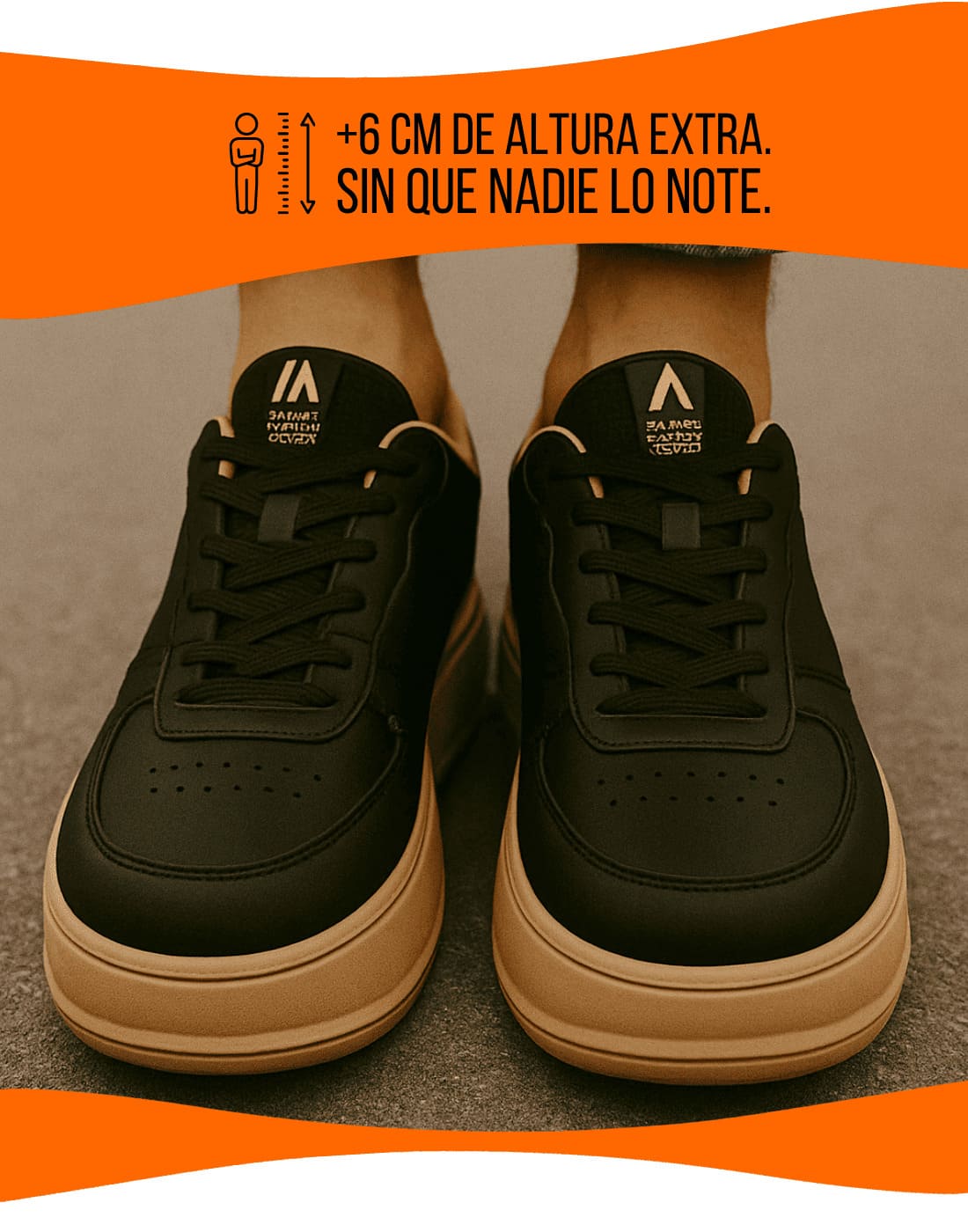 SALCKER™ MONARCH +6 CM | HOMBRE