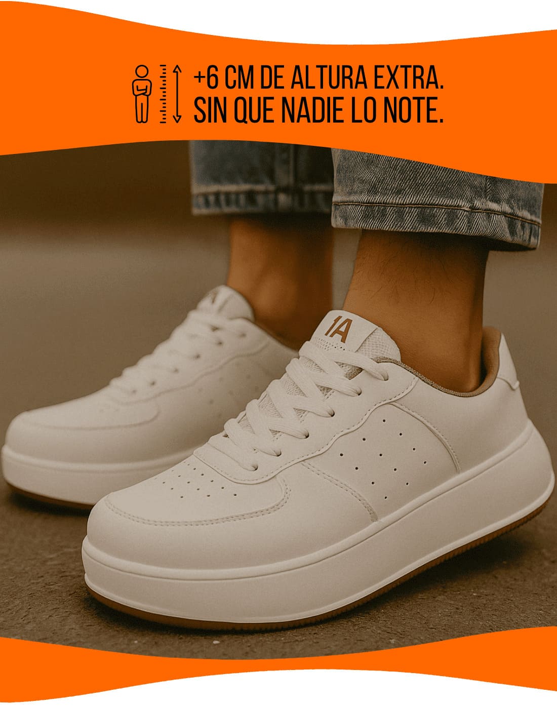 SALCKER™ MONARCH +6 CM | HOMBRE